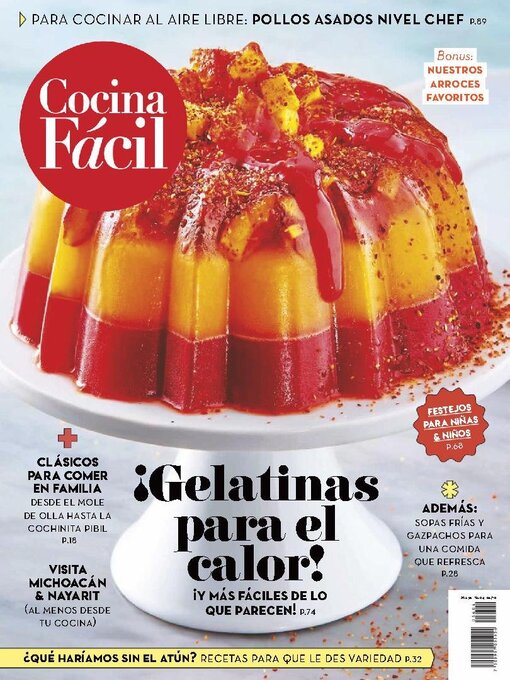 Title details for Cocina Fácil by Editorial Televisa SA de CV - Available